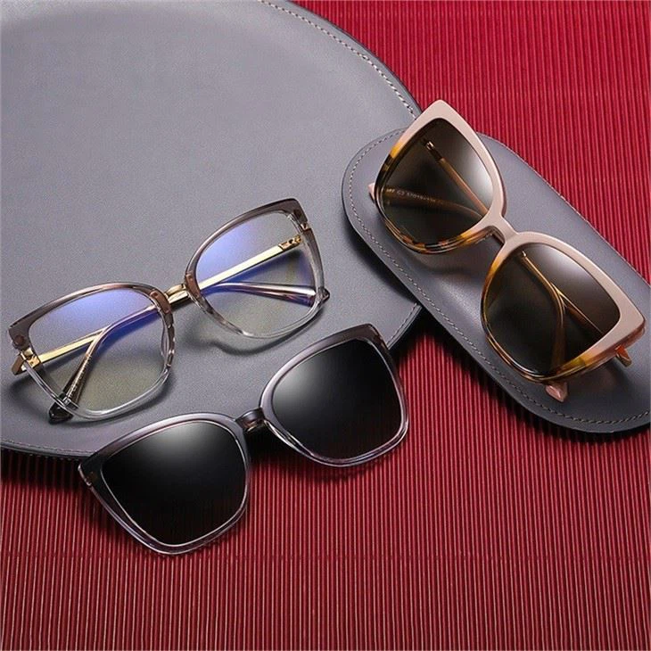 Glasses Frames With Magnetic Sunglasses