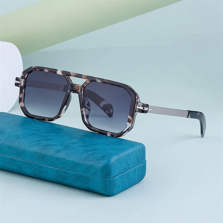 Brown Square Sunglasses