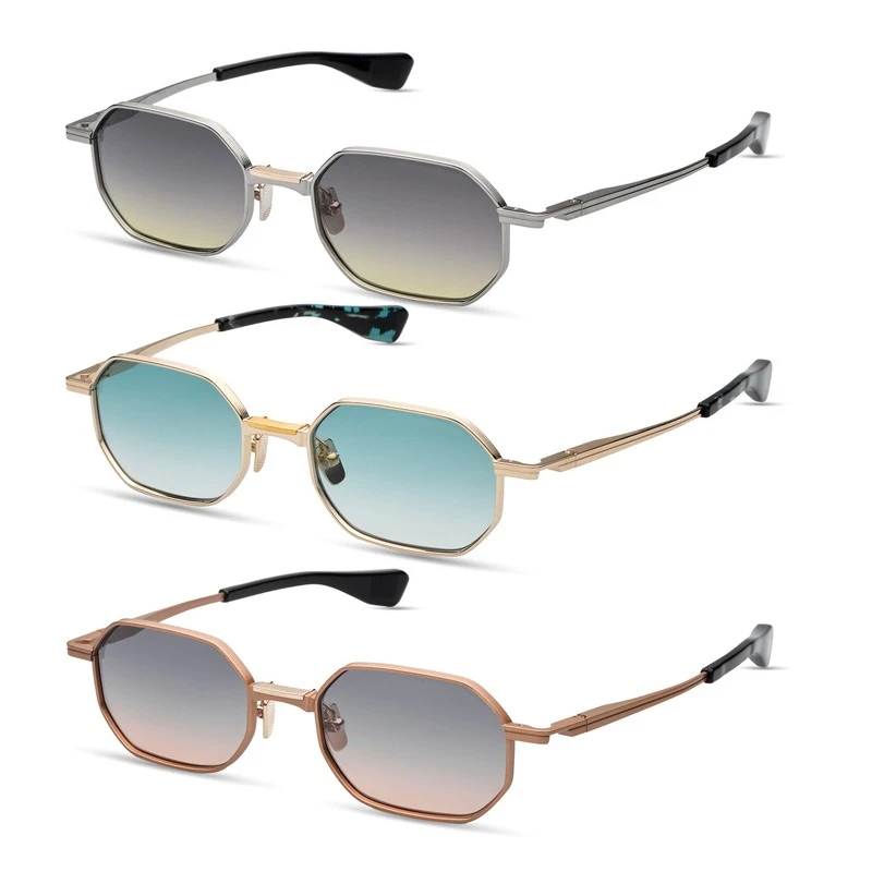 Square Metal Sunglasses